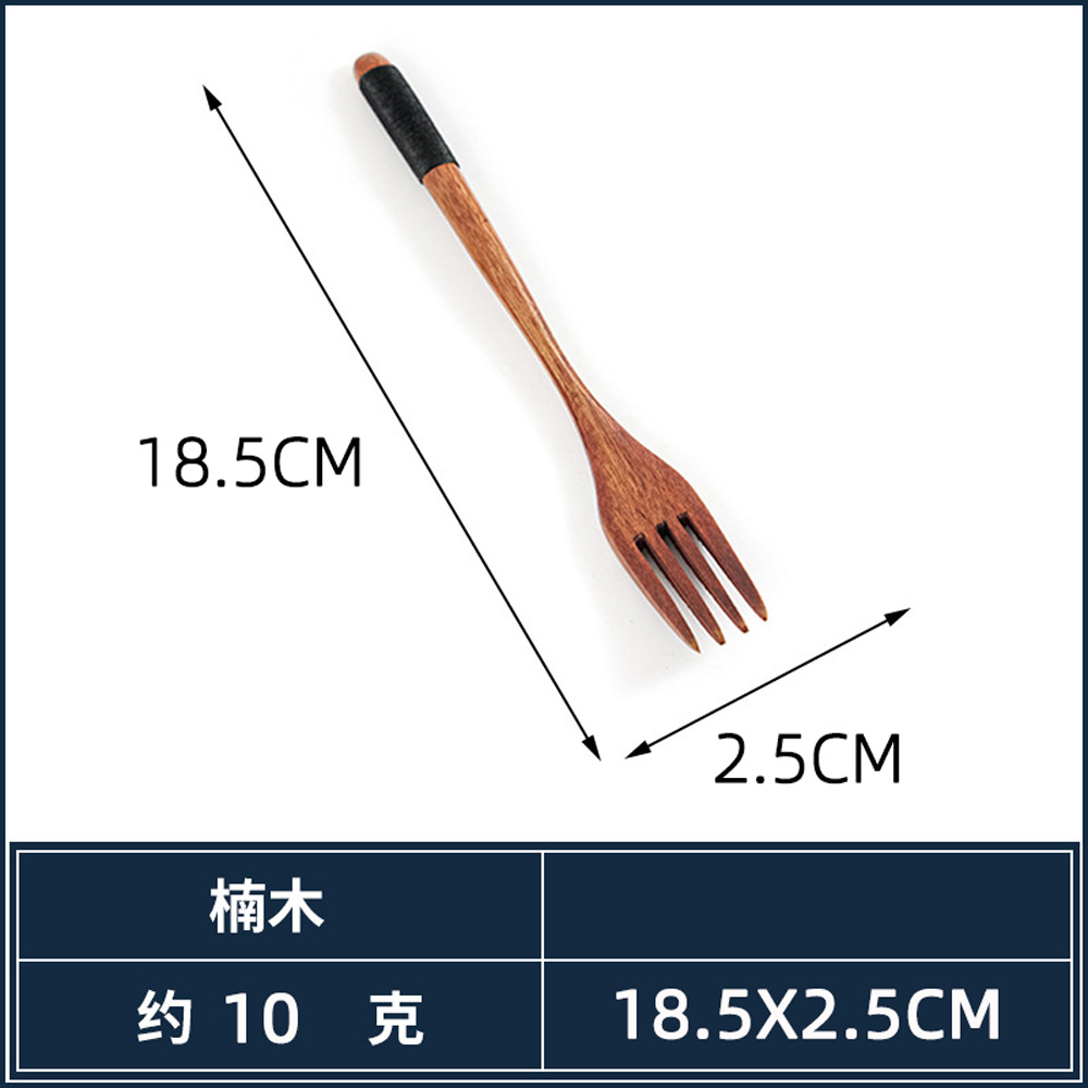 검은 감기 포크 (18.5*2.5cm)