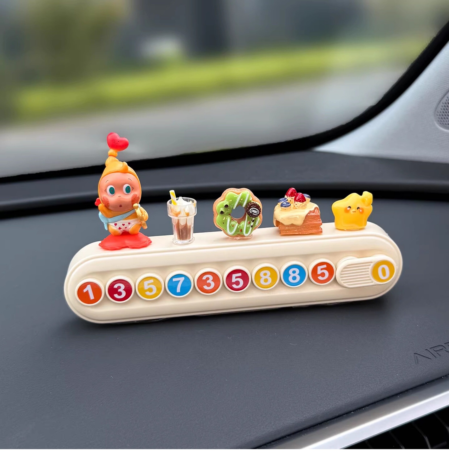 Temporary Parking Number Plate with Star Design for Car, Creative 2026 New Model with a High-End Feel for Women