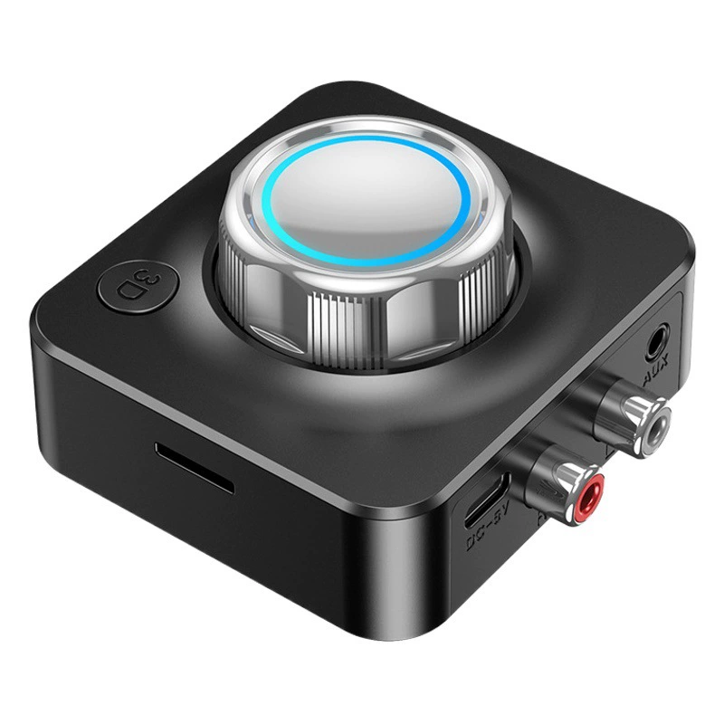 5,0 Bluetooth адаптер RCA стерео приемник 3,5 мм с режимом 3D бас Поддержка воспроизведения TF карты