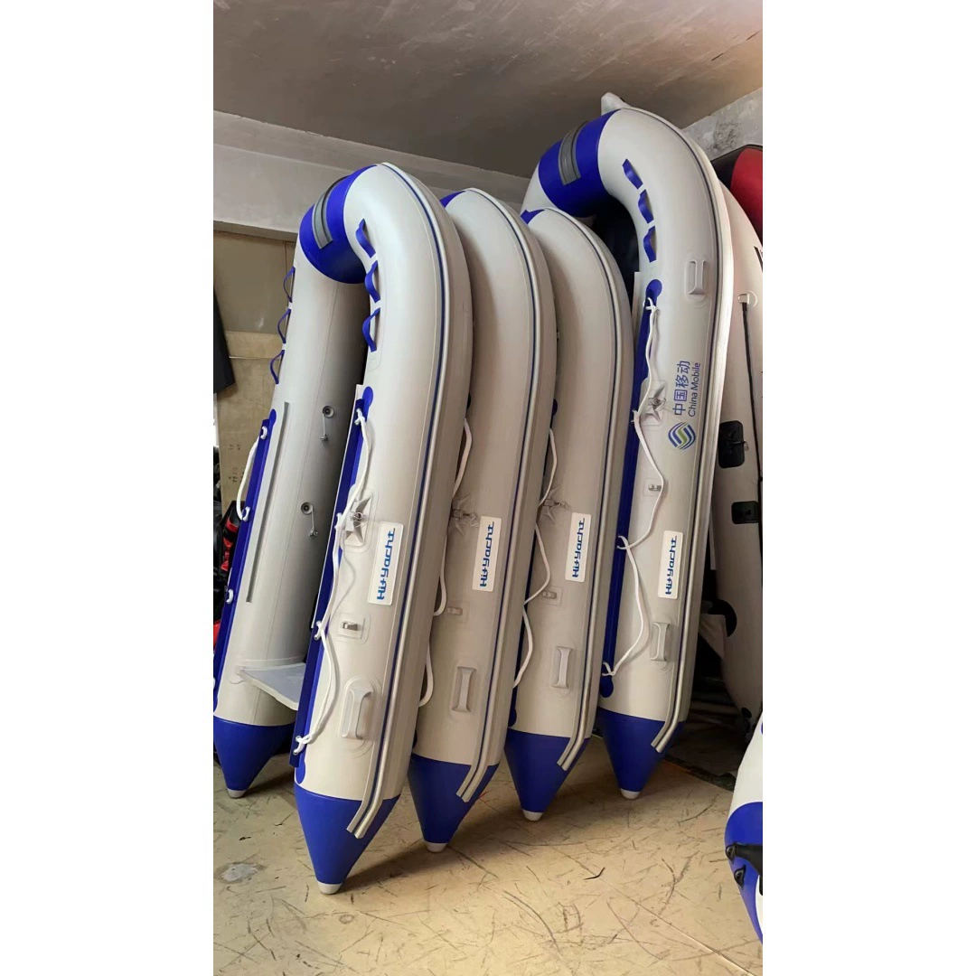 6-8 people flood control Emergency rubber boat 3.8 meters inflatable fishing boat charge boat boiled wear-resistant kayak