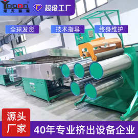 塑料挤出机扫帚丝生产设备 塑胶pe pet圆丝拉丝机械设备