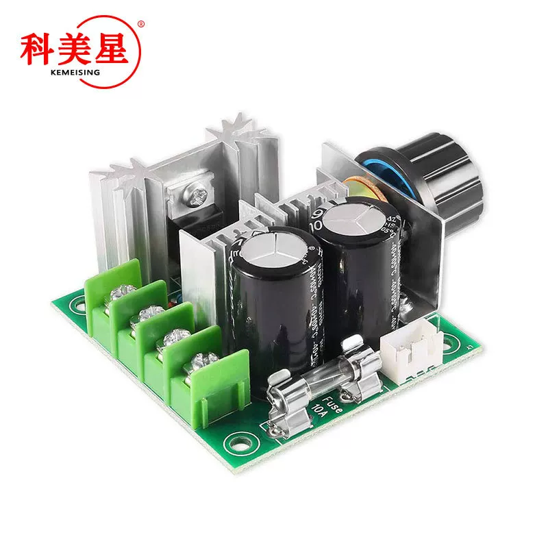 DC Motor Speed Regulator PWM, Stepless 12–40V 10A, High-Efficiency Pump Controller