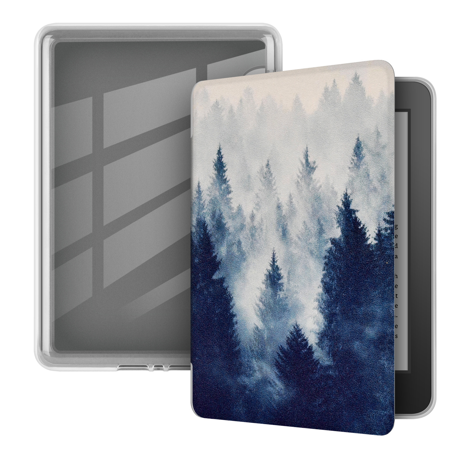 Aplicable kindle paperwhite6543 acrílico pintado funda protectora 658/558 funda protectora transparente