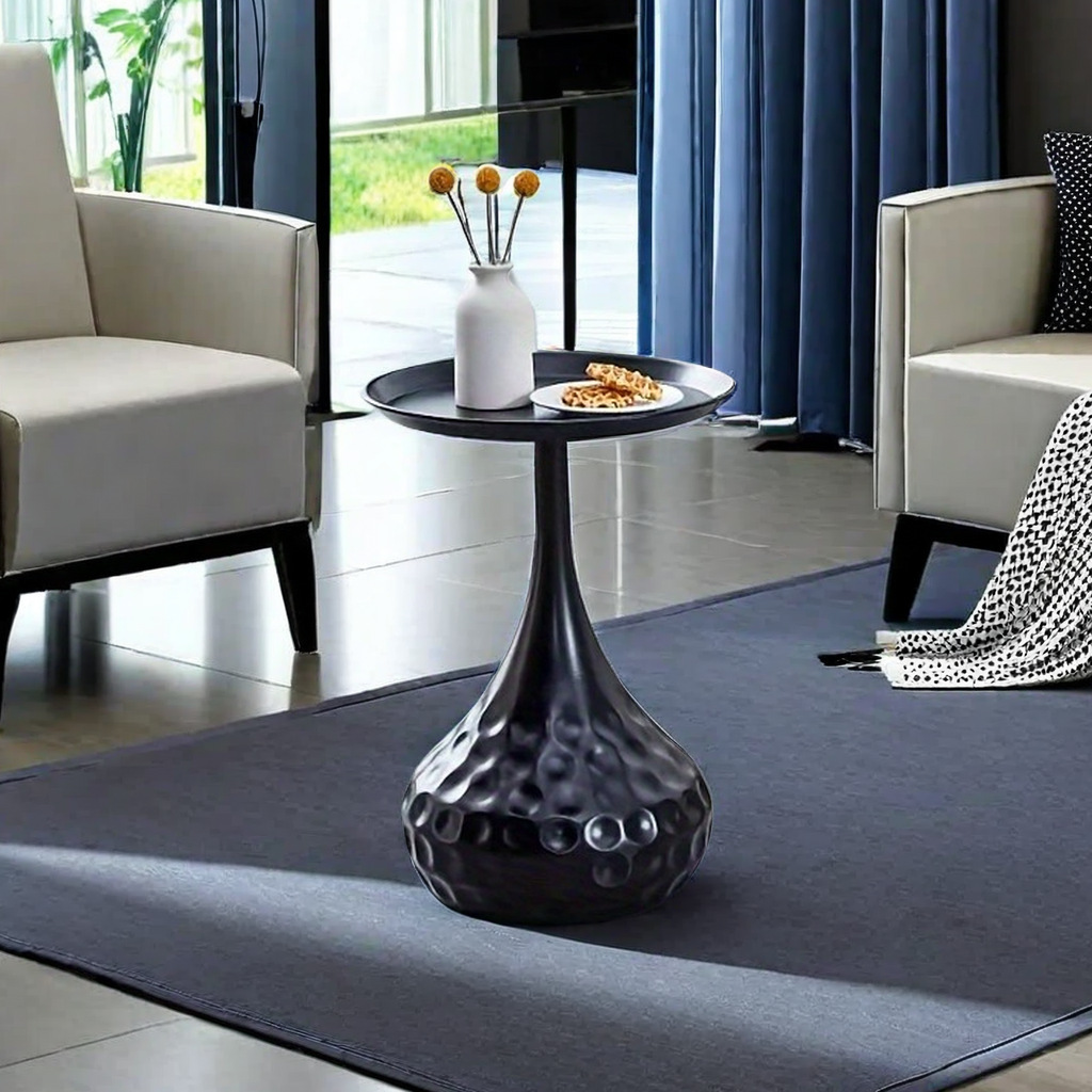 Venta al por mayor transfronteriza caliente de mesa de té de lujo nórdica, sofá de salón, esquina de balcón, mesas de metal