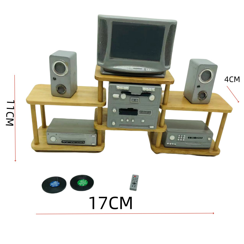 1:12dollhouse��������������΢��ʳ����ż����������װ