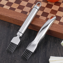 304不锈钢切葱器切丝	切菜器创意厨房小工具葱花切丝刀葱丝刀