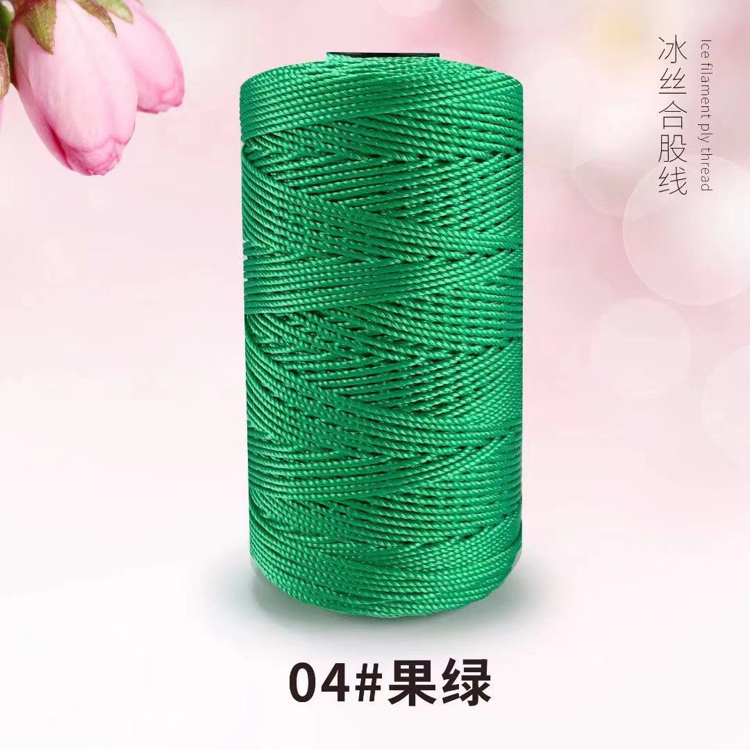Hilo para Crochet de 3 Hebras de Nylon para Tejido a Mano