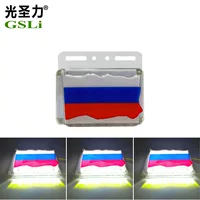 Заводская поставка грузового автомобиля светодиодный боковой свет 12V водонепроницаемый грузовик боковой свет 12V24V сигнальный сигнал поворота широкий задний фонарь