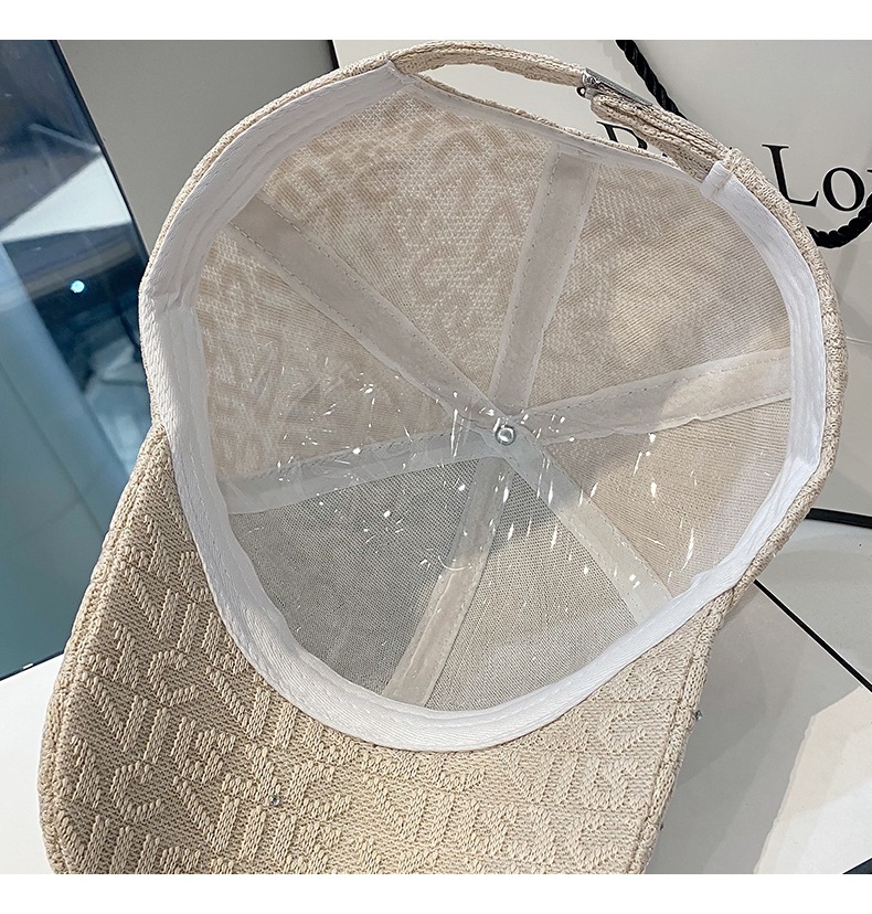 Baseball Cap For Women Trendy Rhinestone Letters Sun Protection_voghion.com