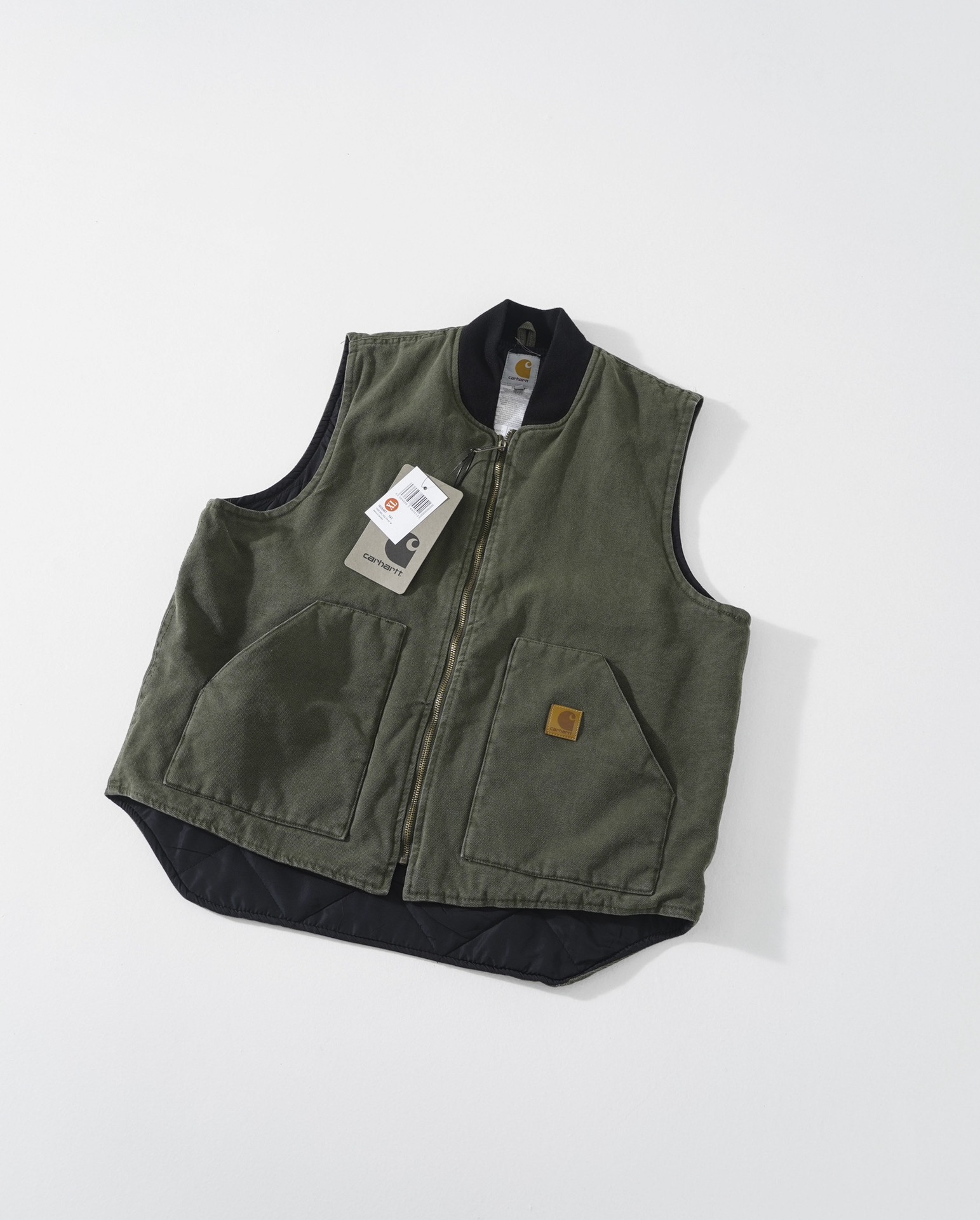 Carkaha V02 de alta calidad antiguo enfatiza lavados con agua de algodón grueso chaleco de hombro americano retro montaña de algodón de marea solar