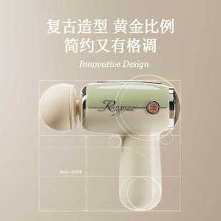 Ruipuer O2 Fascia Gun Specializes in Home Massage Instrument, Deep Relaxation, Shoulder, Cervical Spine, Waist and Leg Muscle Gift Box