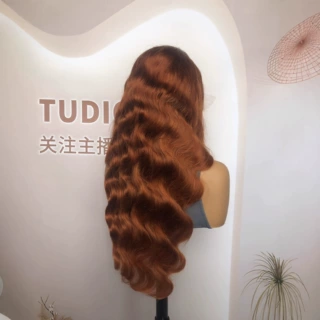 13*6 body  waver 350#高密度大波浪可定制颜色密度尺寸蕾丝