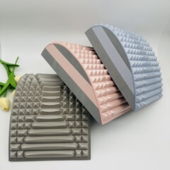腰椎緩和器ウエストストレッチ器マッサージリラックスヨガ脊柱矯正ストレッチ背中トレーニング補助ウエストサポート