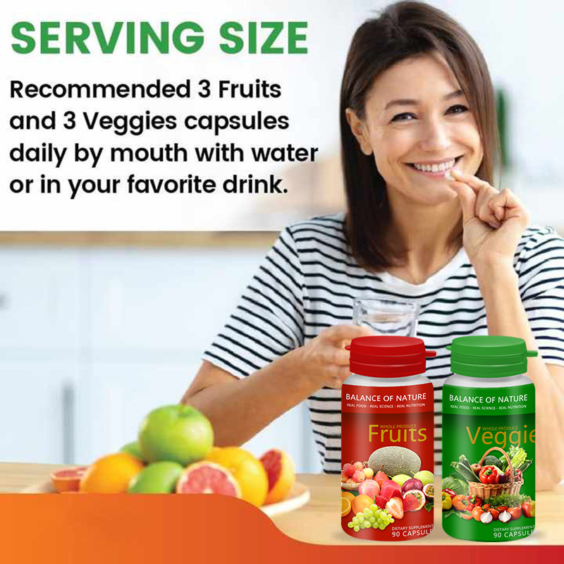 Fruit and vegetable capsule set foreign trade cross-border fruit and vegetable capsule suit