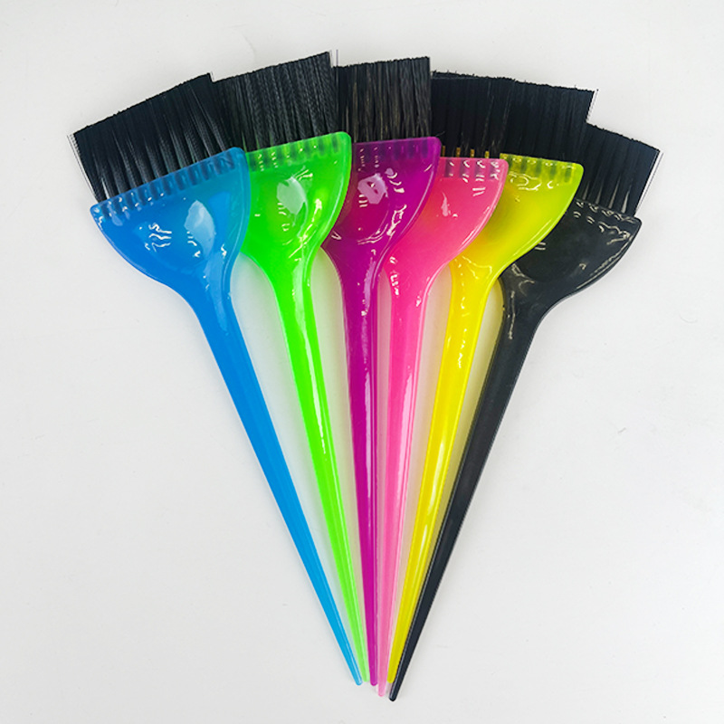 Cepillo de cabello suave, peluquería, cepillo de cabello permanente, cepillo de cabello de cabello multicolor, cepillo de cabello de cabello de cabello, productos de peluquería