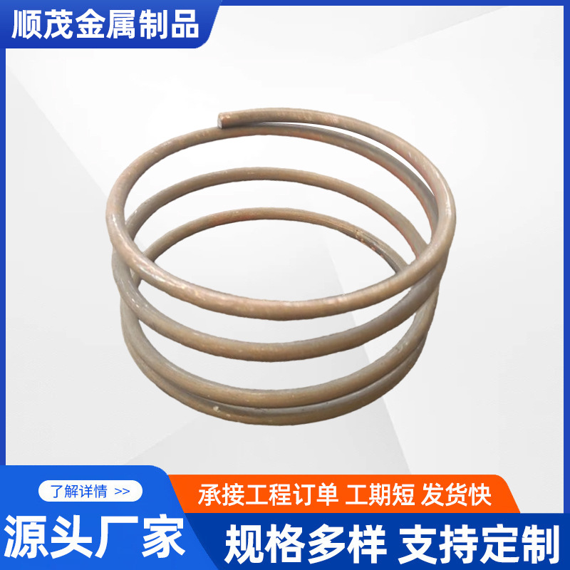 多用途压缩弹簧非标来图设计拉伸电镀锌碳钢弹簧支持打样厂家批发