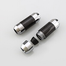 不锈钢碳纤维分线环音响信号线分线器套环DIY音频线直通套管10MM