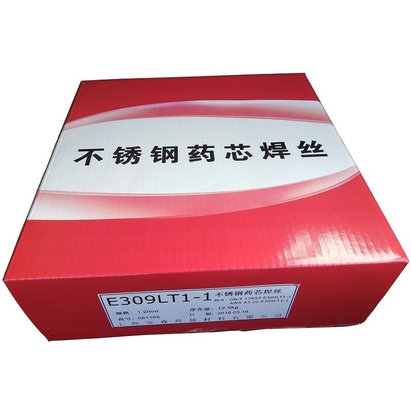 厂家订购E309LT0-1药芯焊丝TFW-309LD不锈钢药芯焊丝 量大详谈