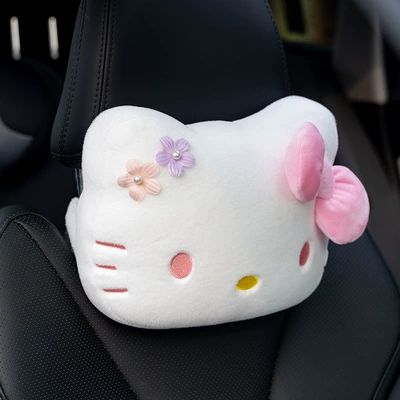 New Cute Cartoon Hellokitty Headrest - sakura-pink-headrest-2620cm-in-the-description