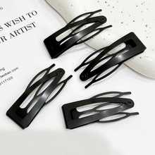 跨境款金属按扣发夹bb夹发饰头饰盘发工具碎发刘海边夹头饰批发