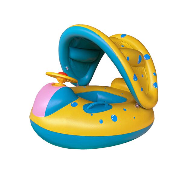 Children's inflatable water swimming ring