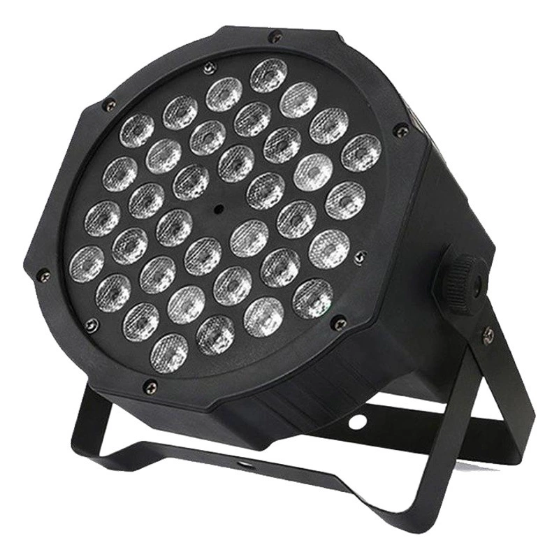 Светодиодное сценическое освещение Звуковое управление красочным 36 18 паровых ламп в баре Свадебное окрашивание парных светодиодных ламп