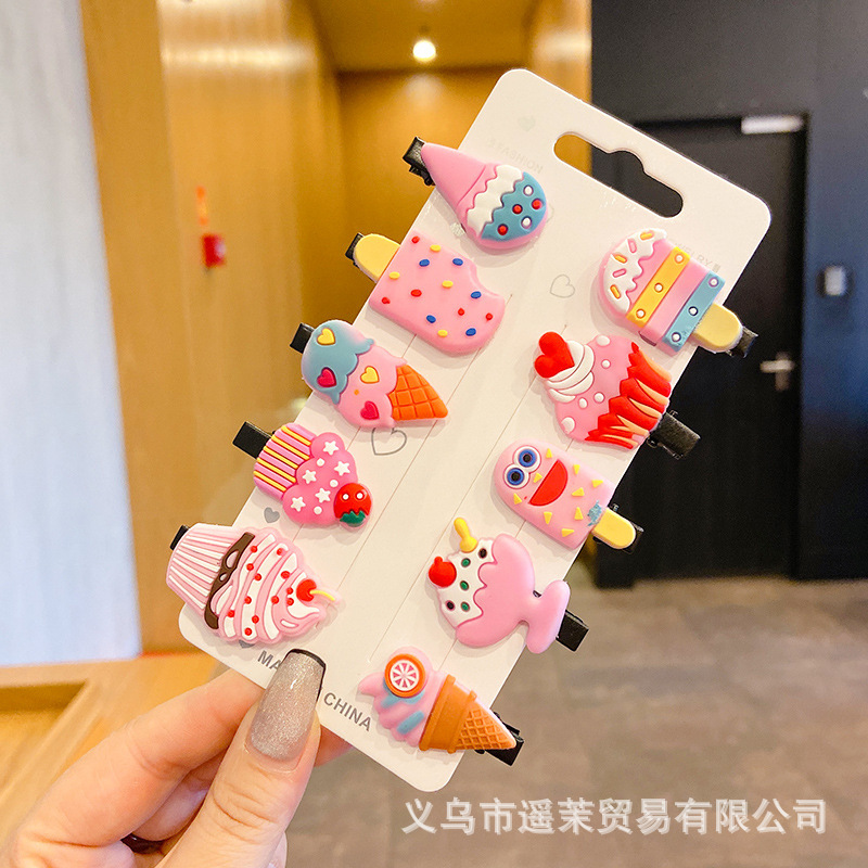 多巴胺儿童发夹女前额刘海夹鸭嘴夹头饰发卡碎发侧边卡子发饰夹子|undefined