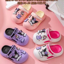 2025儿童拖鞋Eva夏季新款卡通可爱宝宝女孩小童室外防滑洞洞鞋批