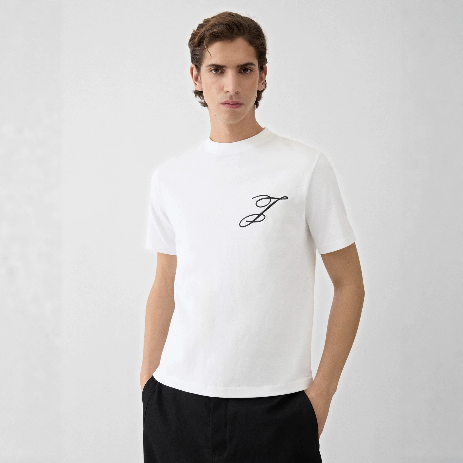 Jac Trendy Brand New American-Style Loose Short-Sleeved T-Shirt for Men and Women, Summer Casual Niche Round-Neck Top