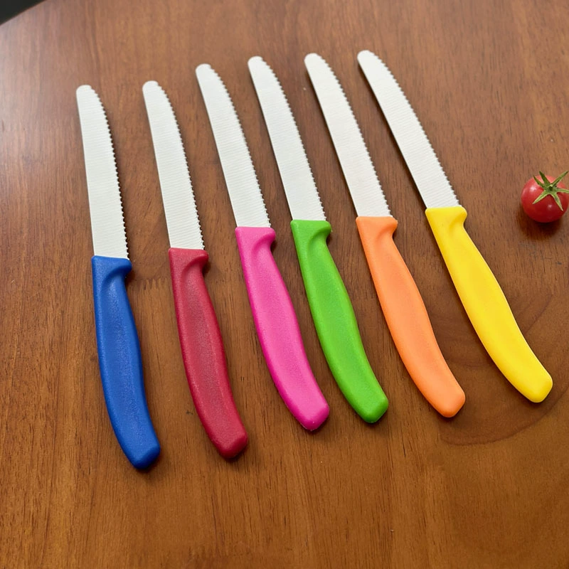 Специально для трансграничных амазонских фруктов из нержавеющей стали острый нож для очистки овощей нож для резки овощей с пластиковой ручкой для домашнего использования