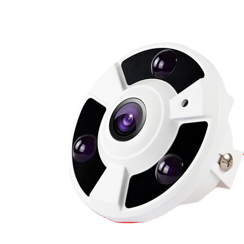 AHD / TVI / CVI cámara de monitoreo panorámico 2 millones de ojo de pez HD coaxial monitoreo de gran angular 1080P analógico