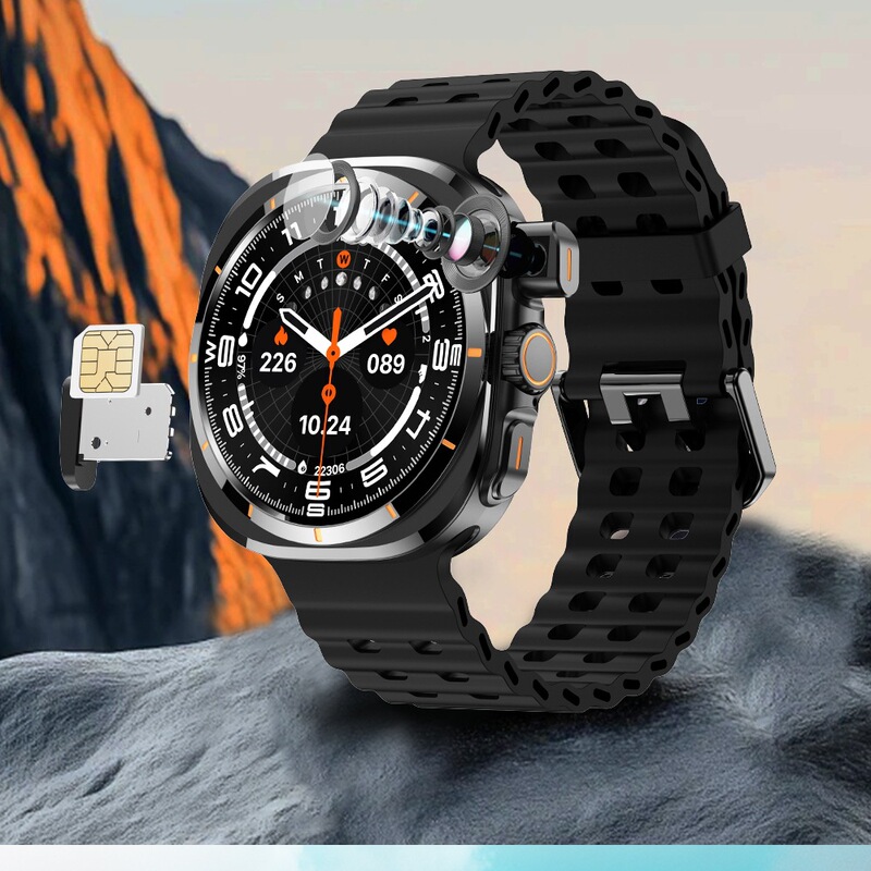 BW8 smart watch supports SIM card insertion, independent SIM card, Bluetooth communication, camera, and multi-sport modes BW8 smart watch supports SIM card insertion, independent SIM card, Bluetooth communication, camera, and multi-sport modes