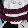Dark red one meter