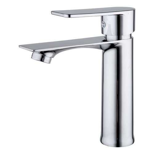 Long flat single hole hot and cold faucet Basin cold and hot water faucet New style washbasin faucet Basin faucet
