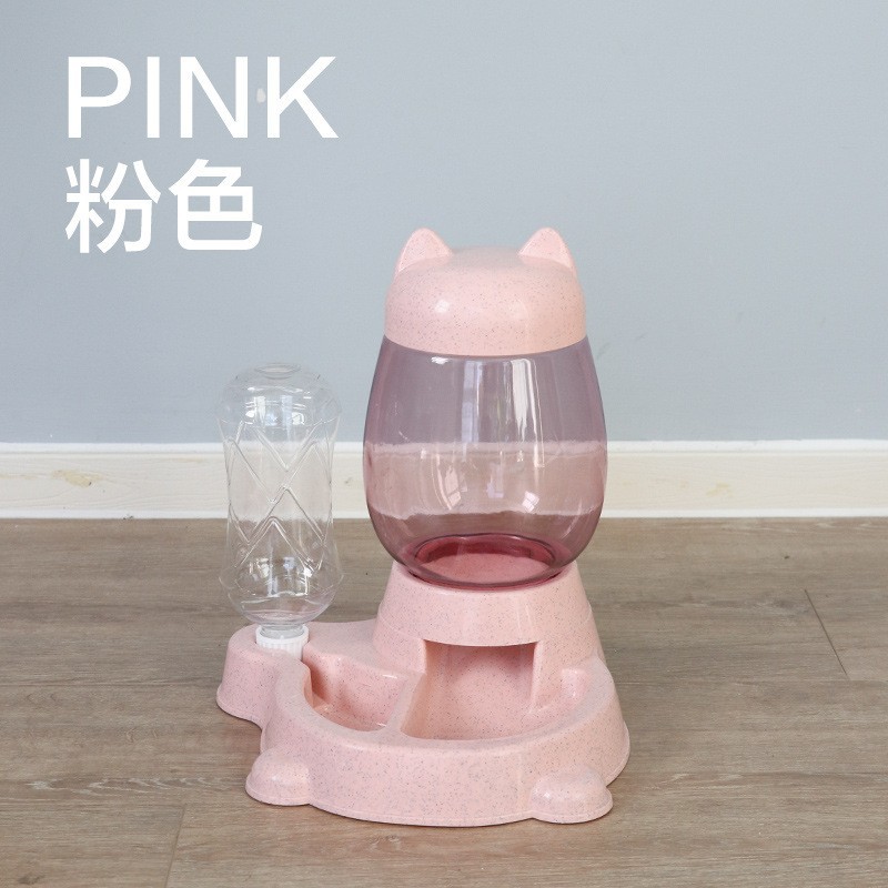 Alimentador automático personalizado para gatos, alimentador de agua para perros, compresión inteligente, alimentación automática, alimentación de agua, tazón de mascotas integrado