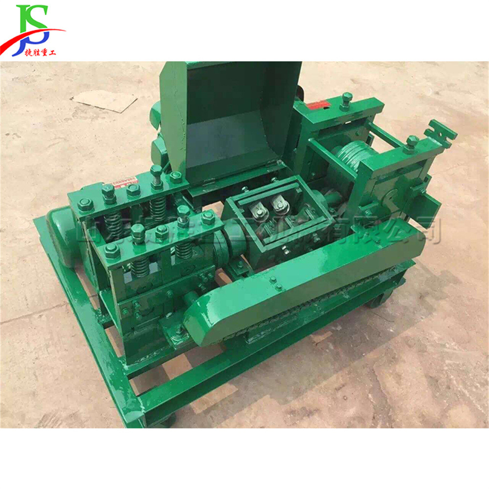 equipos de endireccionamiento de barra de acero desechados endireccionador de tuberías metálicas de construcción endireccionador de barra de acero cabeza de material equipo de endireccionamiento de doble motor