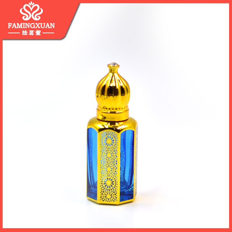 12ml; azul; vidrio
