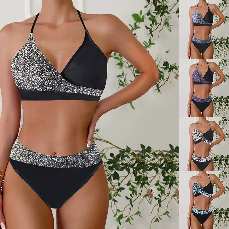 Плавки/купальник в европейском стиле, plus size, высокий пояс