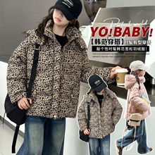 儿童装女童冬季羽绒服2025新款韩版中学生白鸭绒加厚三防外套冬装