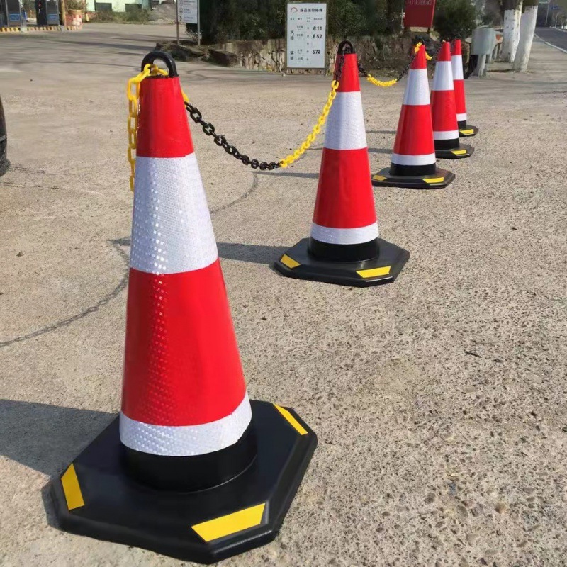 고무 킥-손상된 도로 콘 (7kg) 10 시작