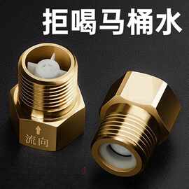 单向止回阀卫生间水管马桶防反水回水分止逆阀热水器水表逆止阀