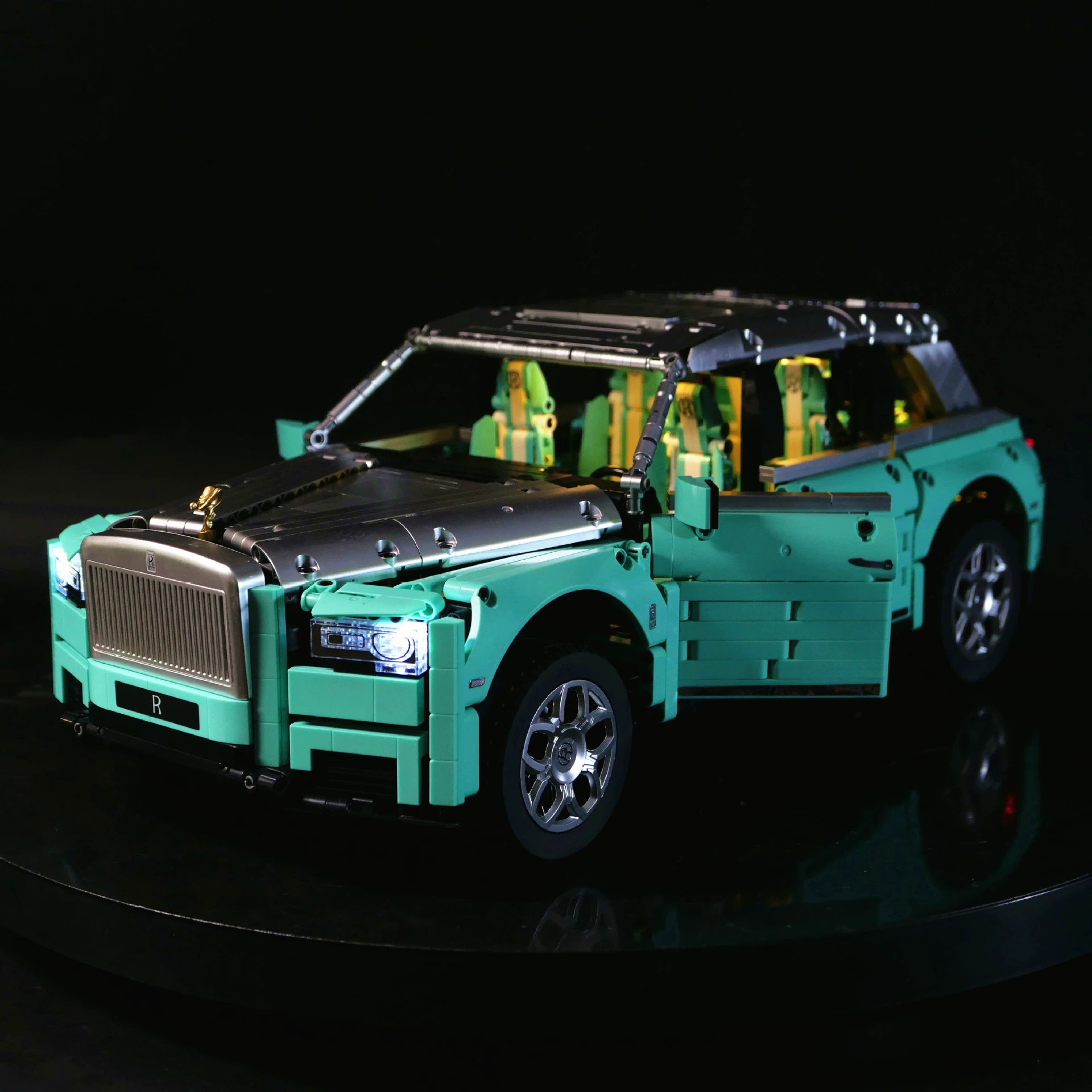 Сборка светового конструктора для Lego K93 Rolls-Royce Curry Nan модель конструктор блоки LED пульт дистанционного управления свет