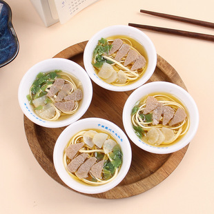 DIY Boxed Simulation Beef Ramen Bead Chain Pendant Creative Noodles Food Bowl Bag Pendant DIY Hand-made Toy