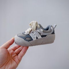 2025秋の新作子供靴、男の子用ソフトソール快適スポーツカジュアルシューズ、韓国風、多用途、女の子用フォレストシューズ