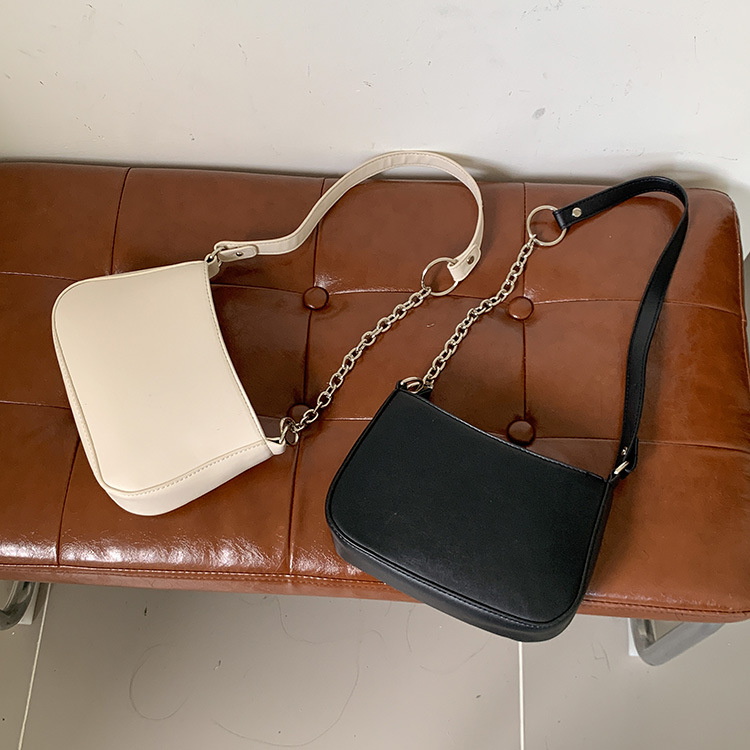 New niche design with high-end underarm stick bag, street PU single shoulder handbag, women's trend_voghion.com