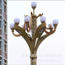 成都路灯厂 批发异形LED景观灯 户外道路照明市政工程路灯杆定制