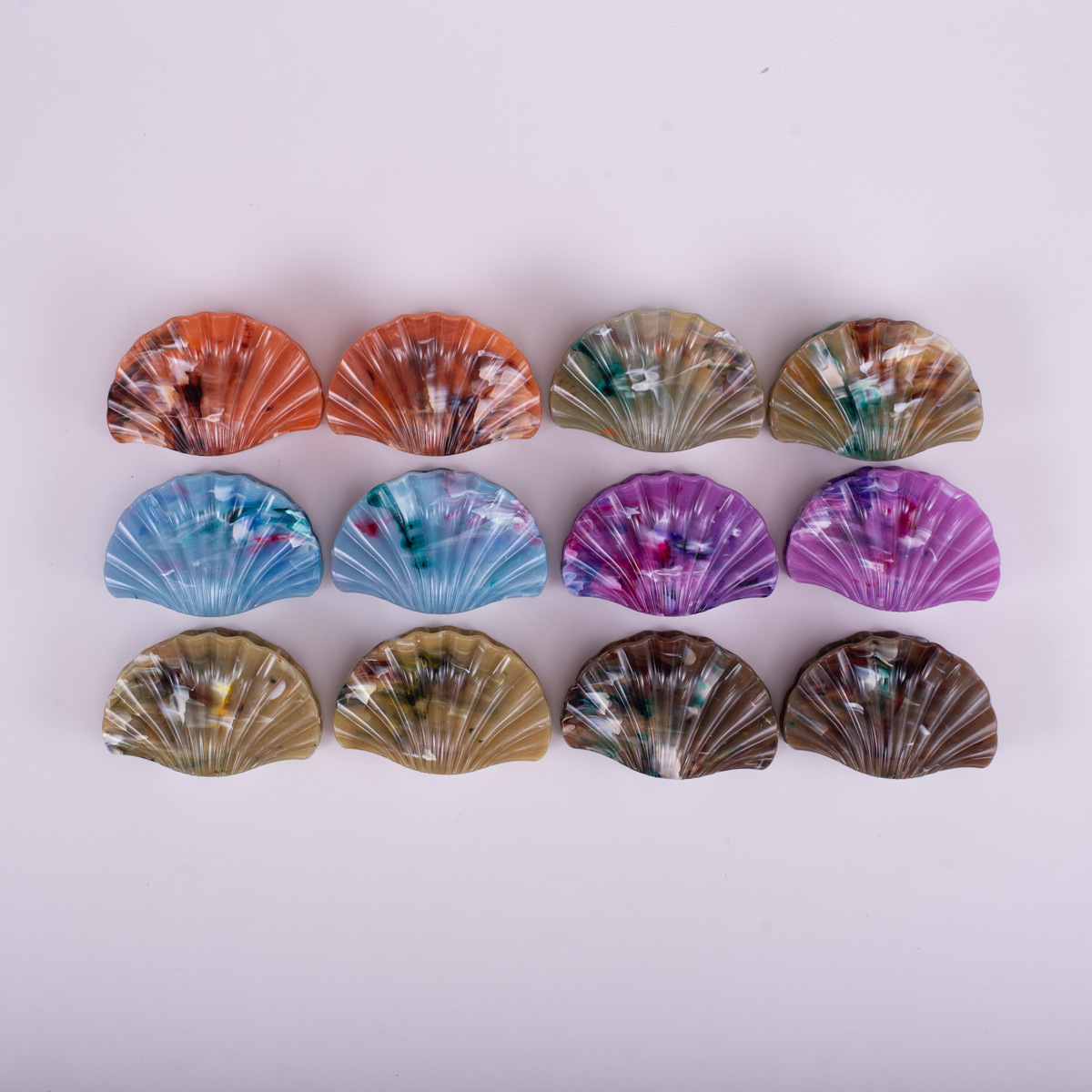 5개의 쉘 혼합 색상