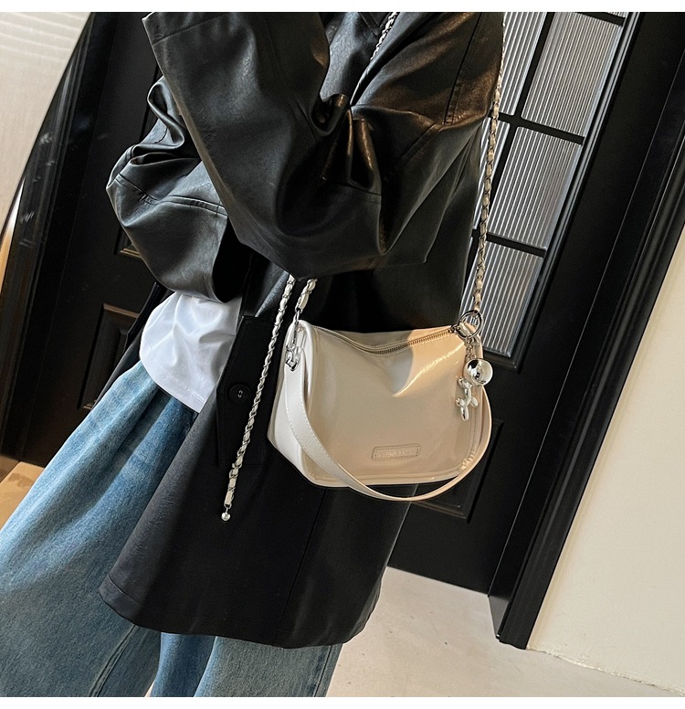 Fashionable single-shoulder bag, casual women's bag 2025 Summer new Korean style, ins style, versatile, hand-held crossbody small square bag undefined