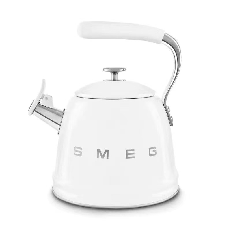 SMEG レトロホイッスルケトル ステンレスケトル 電磁調理器 明火 2.3Lケトル|undefined