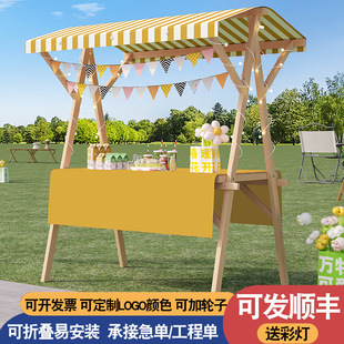 Market Stall Rack, Stall Display Rack, Street Stall Cart, Mobile Folding Stall, Night Market Rack, Flower Cart, Promotional Display Stand